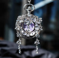 Ya Gray Butterfly & Wu Gray Butterfly Creative Pocket Watch Chain, Retro Pendant Watch