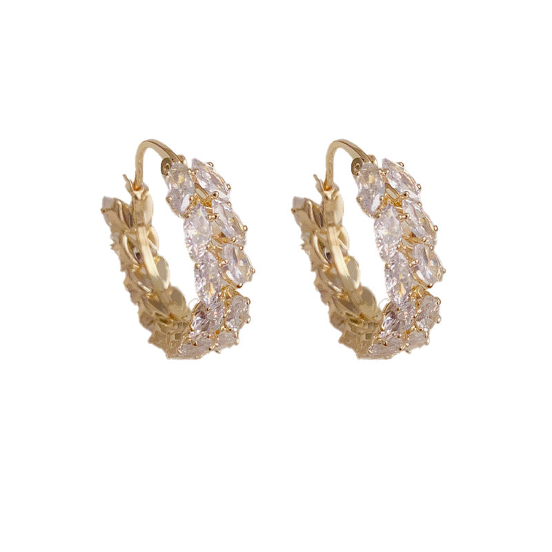 Temperament Niche Design Light Luxury Atmospheric Earrings