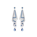 Ethnic Style Retro Satin Earrings Jewelry