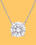 Weight Loss Stone Silver Necklace