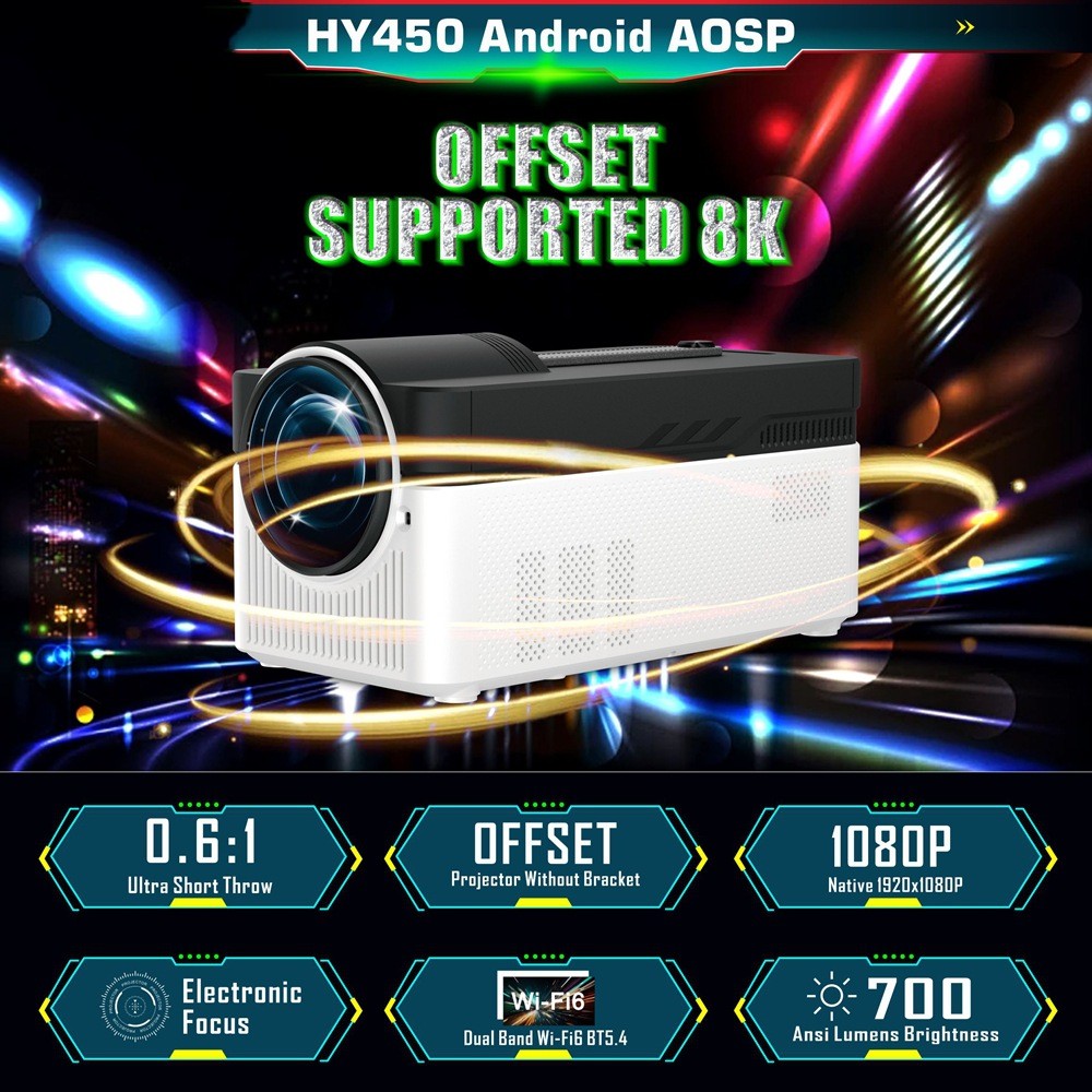 Household Portable 8K Smart Projector
