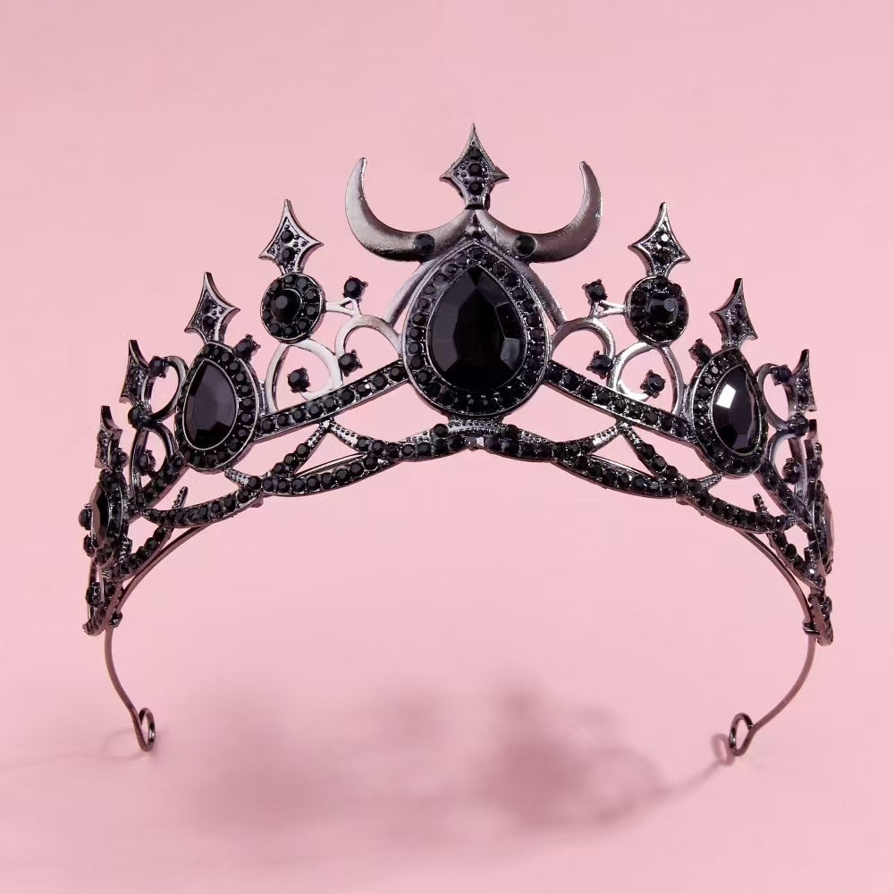Sleek And Elegant Crown Bridal Headpiece