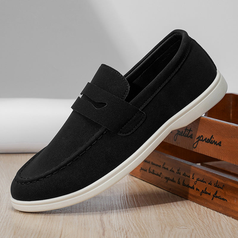 Spring New Large-Size Men's Loafers British Style