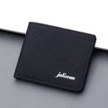Men's Short Canvas Multi Clip Horizontal Denim Leather Clip