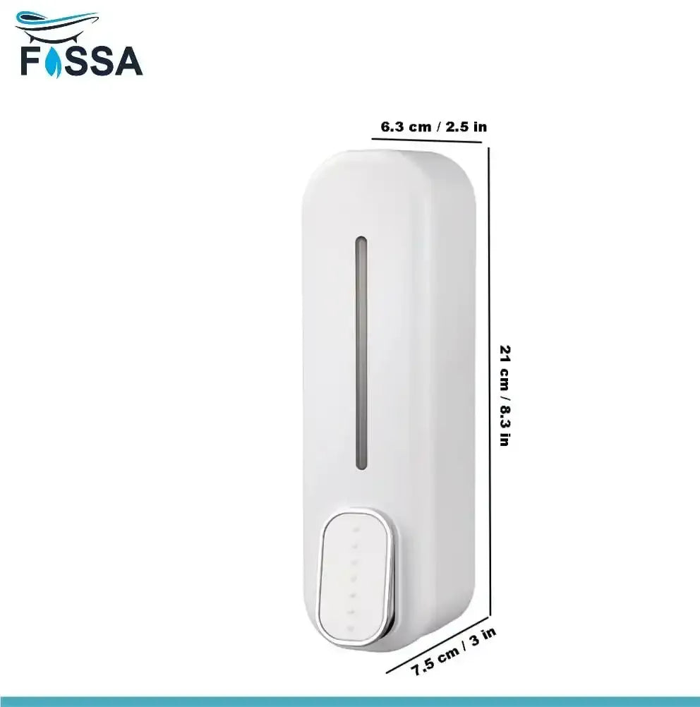 350 ml Wall Mounted White manual Soap Dispenser
