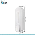 350 ml Wall Mounted White manual Soap Dispenser